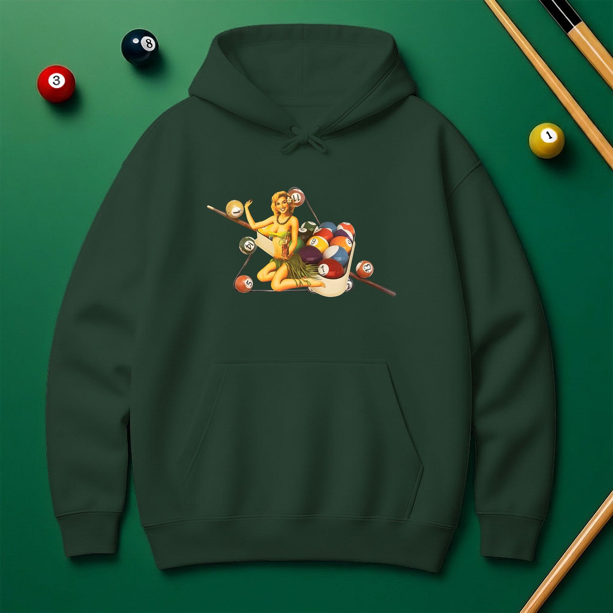 8 Billiard Lounge Hoodie – Relaxed Style for Pool Lovers