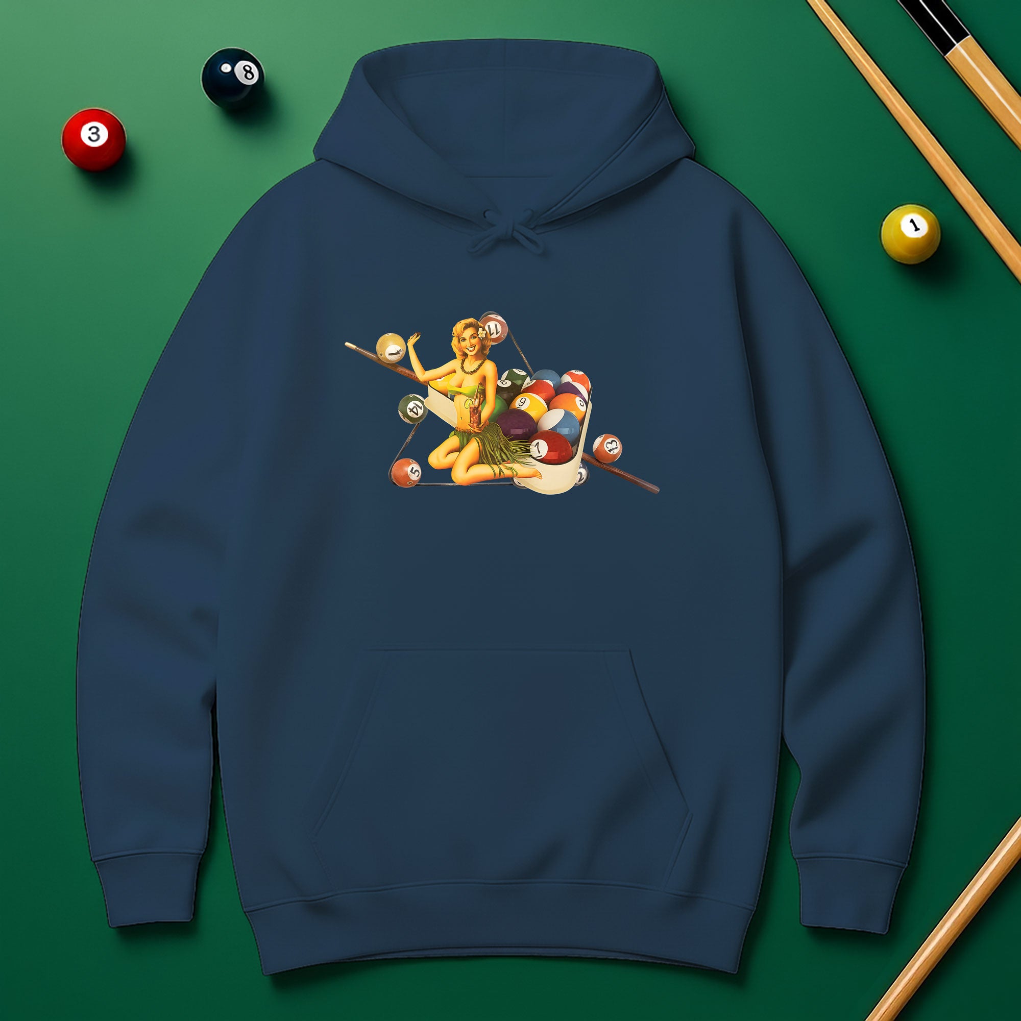 8 Billiard Lounge Hoodie – Relaxed Style for Pool Lovers