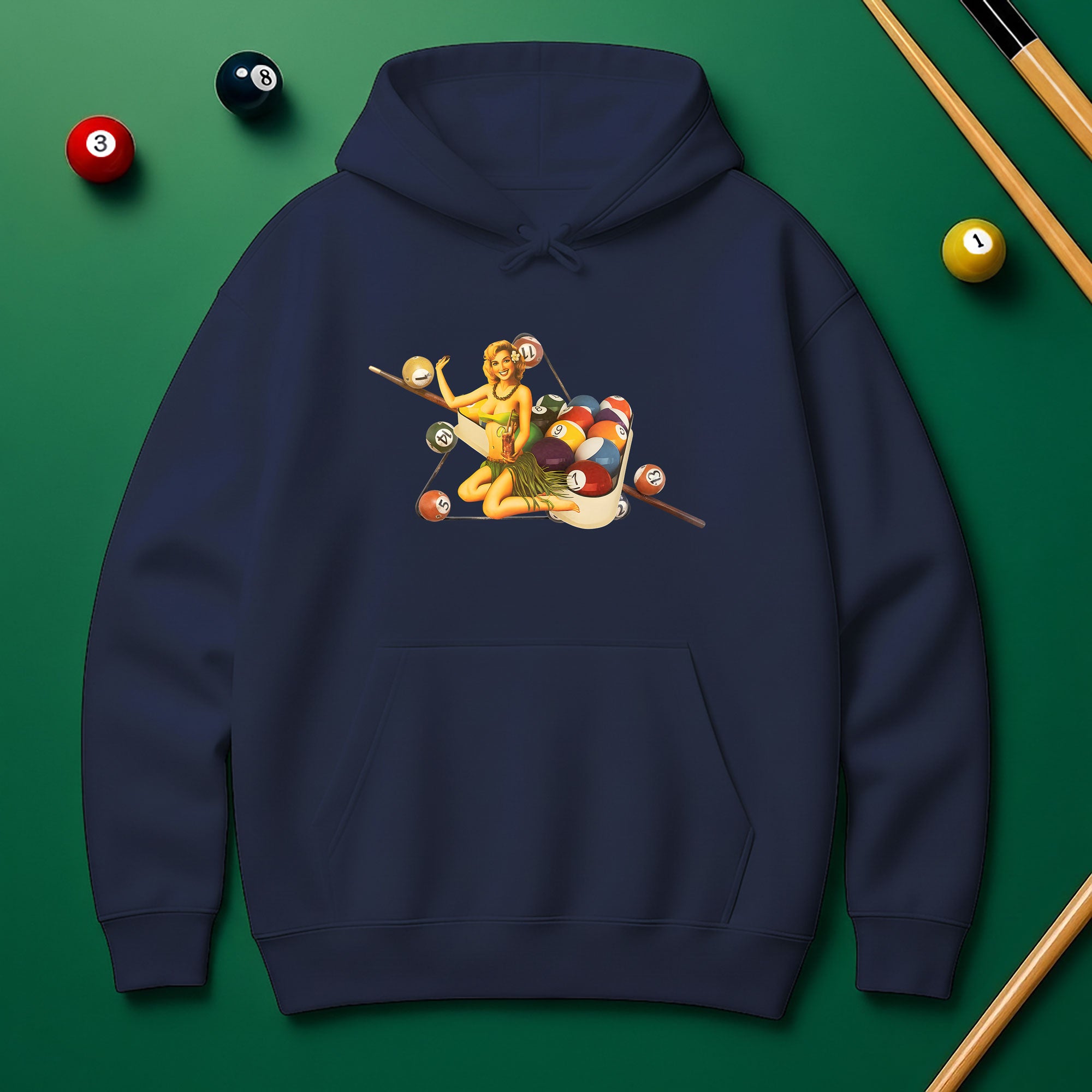 8 Billiard Lounge Hoodie – Relaxed Style for Pool Lovers