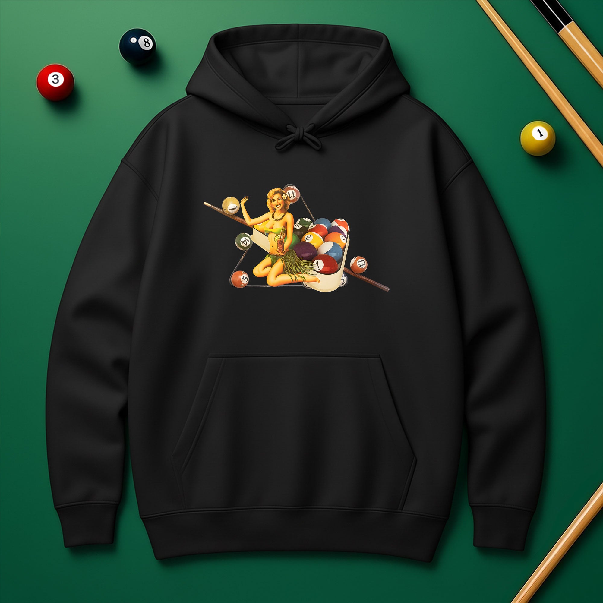 8 Billiard Lounge Hoodie – Relaxed Style for Pool Lovers