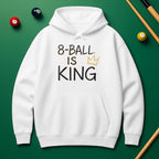 8 Ball Is King Hoodie – Rule the Game in Style