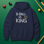 8 Ball Is King Hoodie – Rule the Game in Style