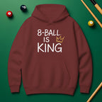 8 Ball Is King Hoodie – Rule the Game in Style
