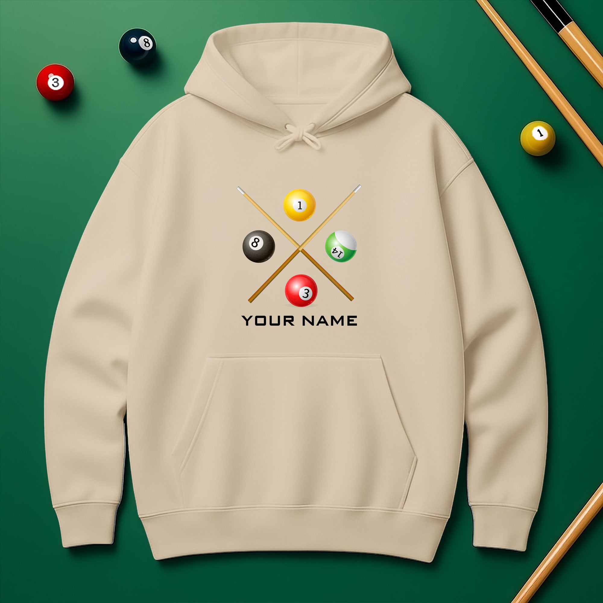 8 Ball League Hoodie – Play Hard, Win Big