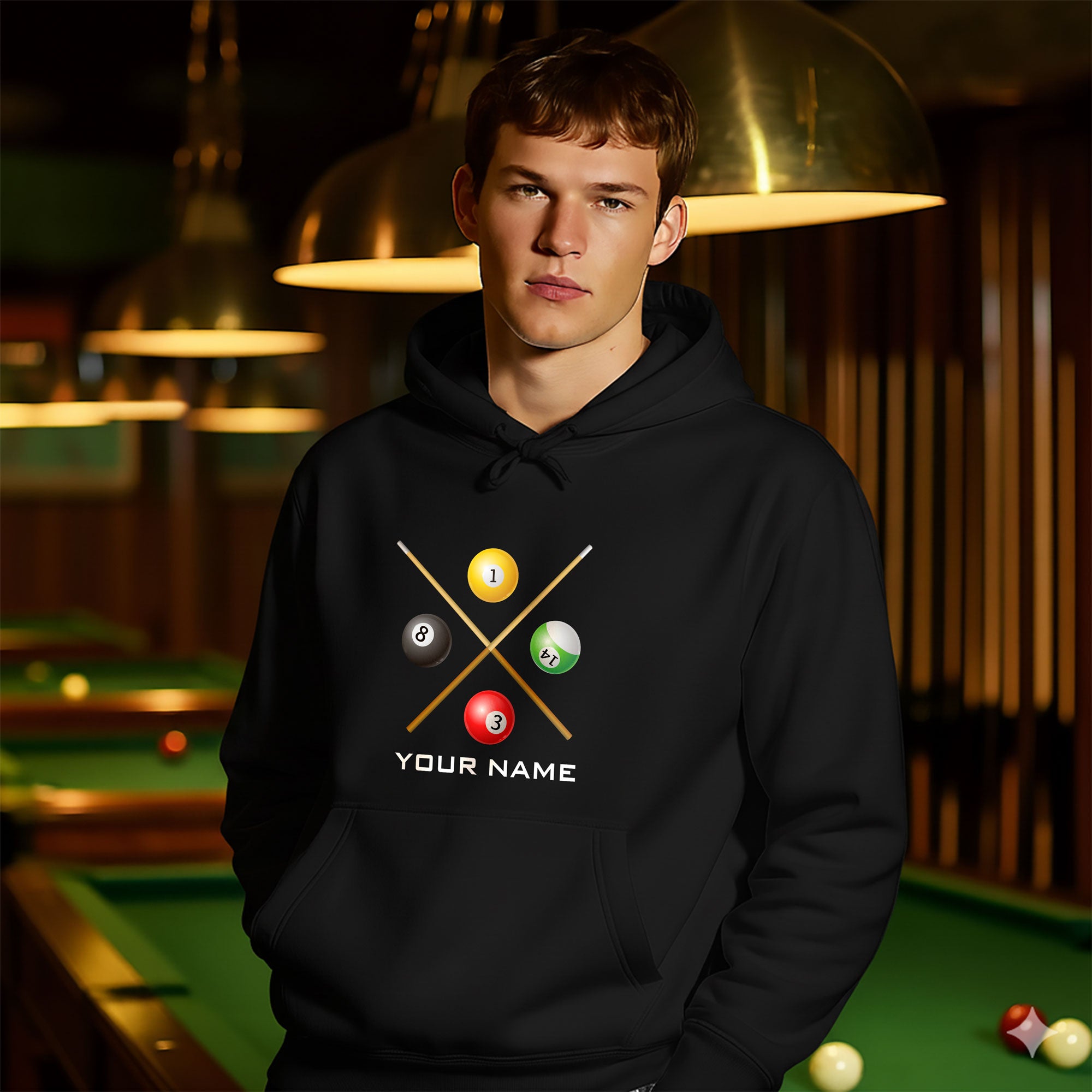 8 Ball League Hoodie – Play Hard, Win Big