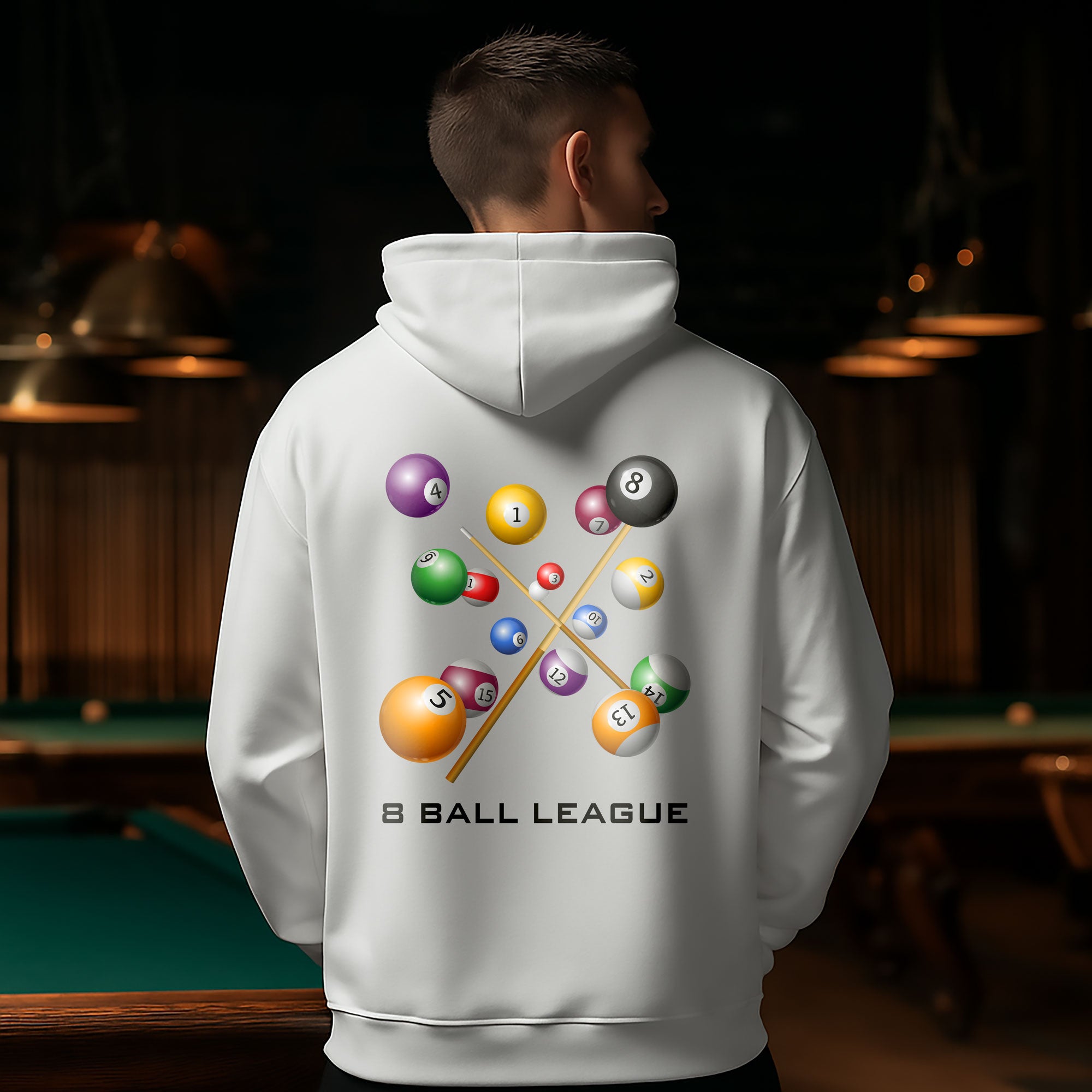 8 Ball League Hoodie – Play Hard, Win Big
