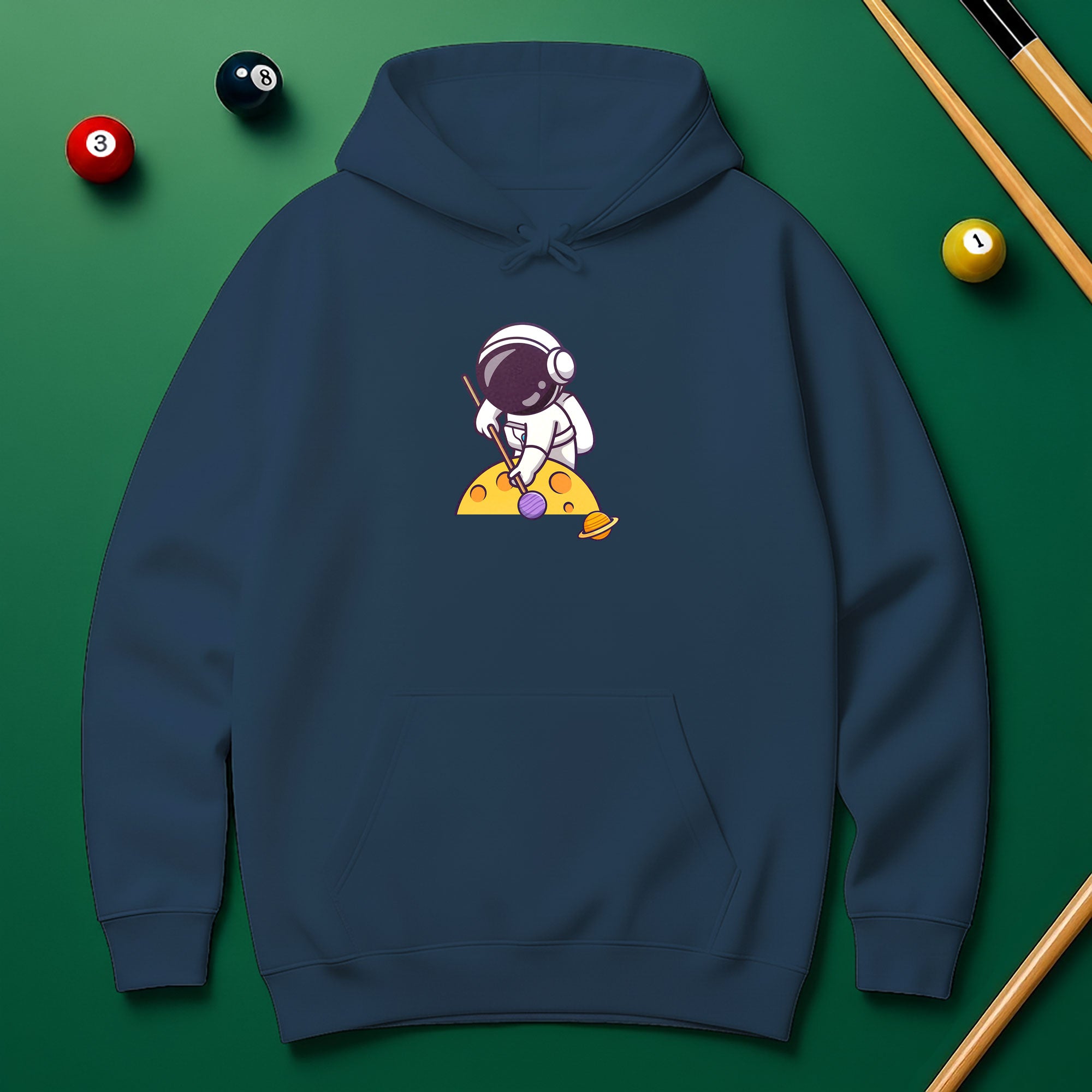 Astronaut Billiard Hoodie – Out-of-This-World Pool Style