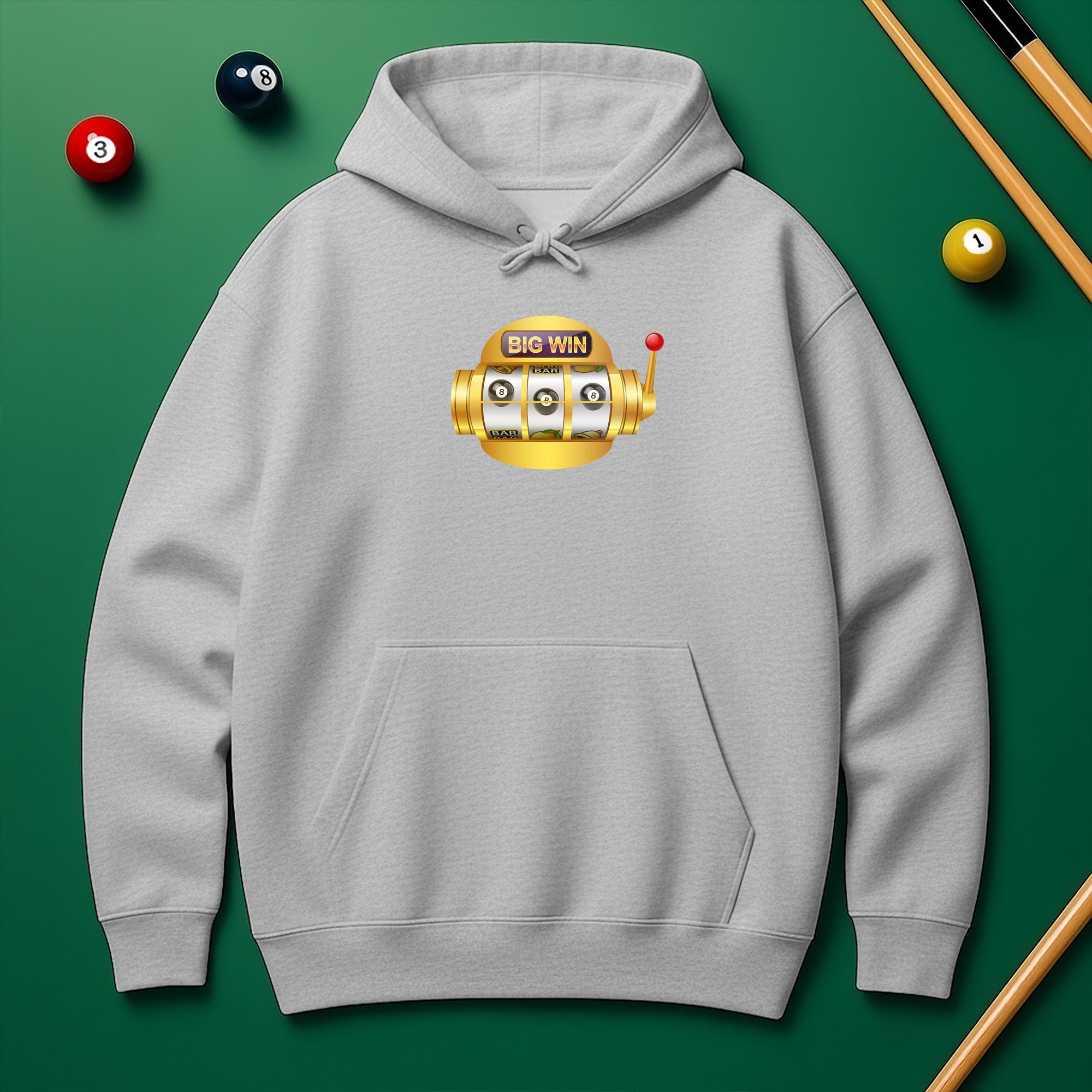 Billiard Bingo Hoodie – Fun Style for Pool Lovers