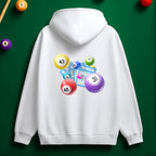 Billiard Bingo Hoodie – Fun Style for Pool Lovers