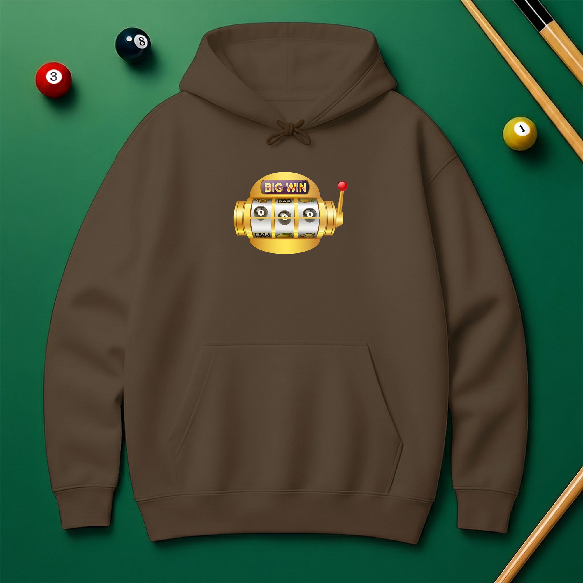Billiard Bingo Hoodie – Fun Style for Pool Lovers