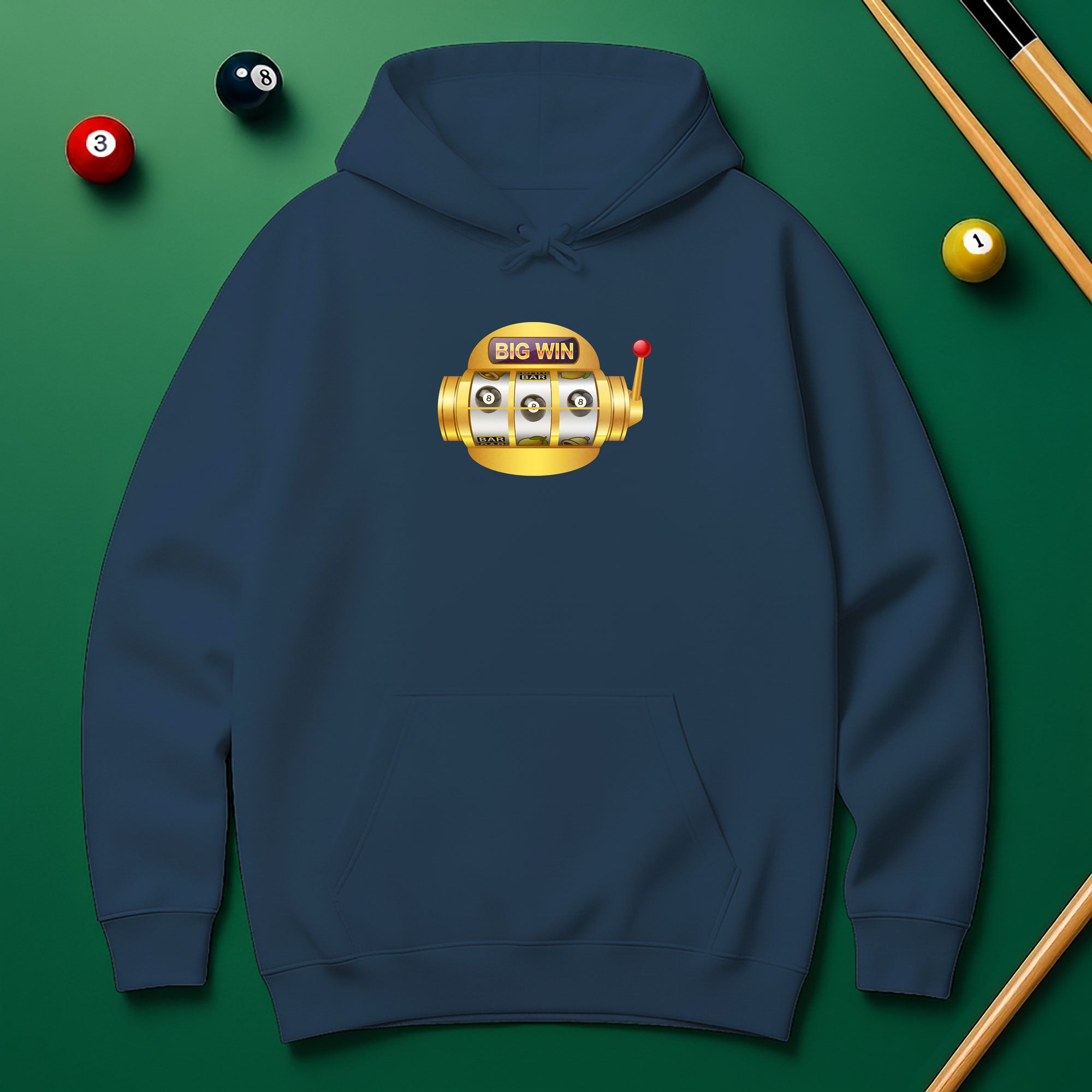 Billiard Bingo Hoodie – Fun Style for Pool Lovers