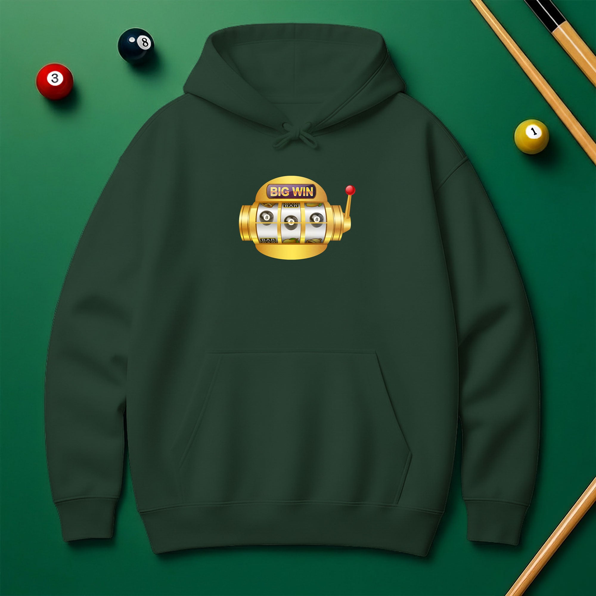 Billiard Bingo Hoodie – Fun Style for Pool Lovers