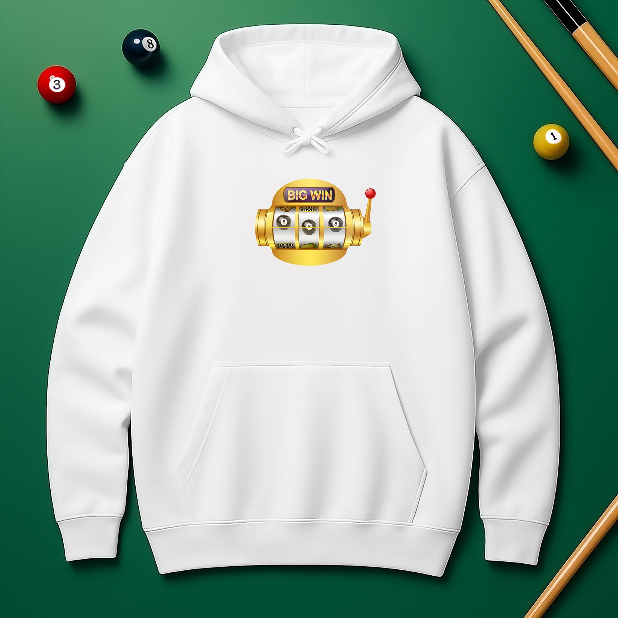Billiard Bingo Hoodie – Fun Style for Pool Lovers