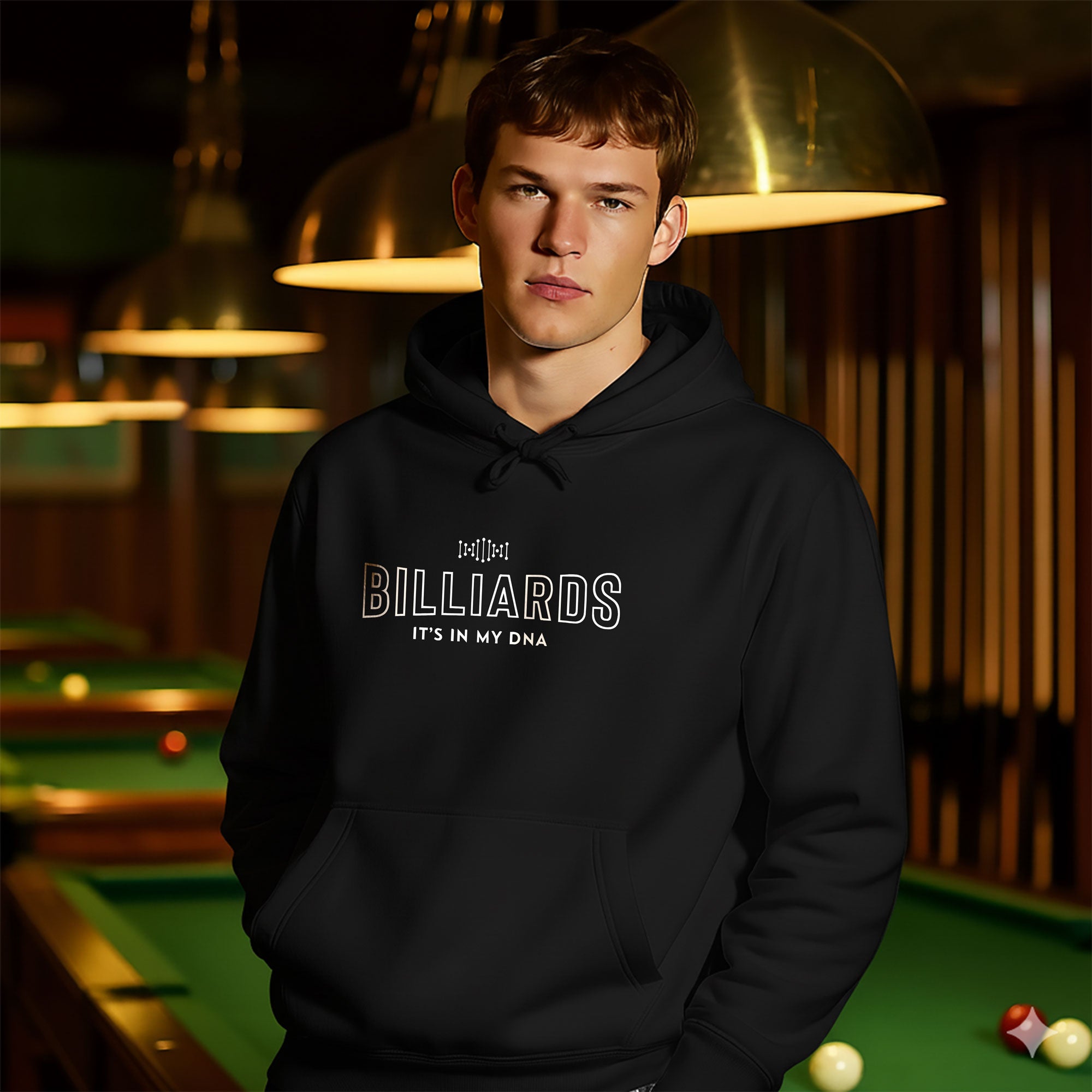 Billiard DNA Hoodie – Built for True Pool Players