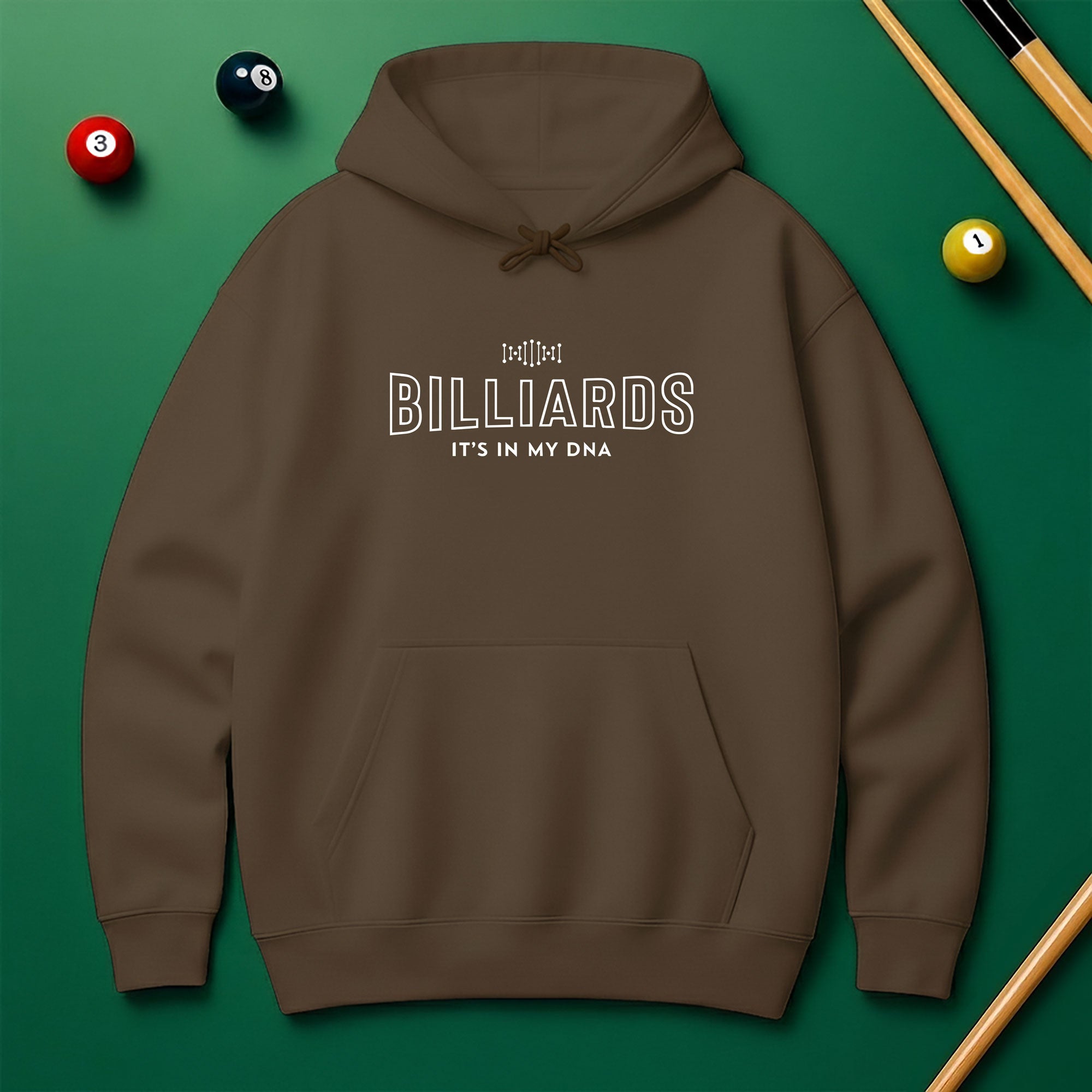 Billiard DNA Hoodie – Built for True Pool Players