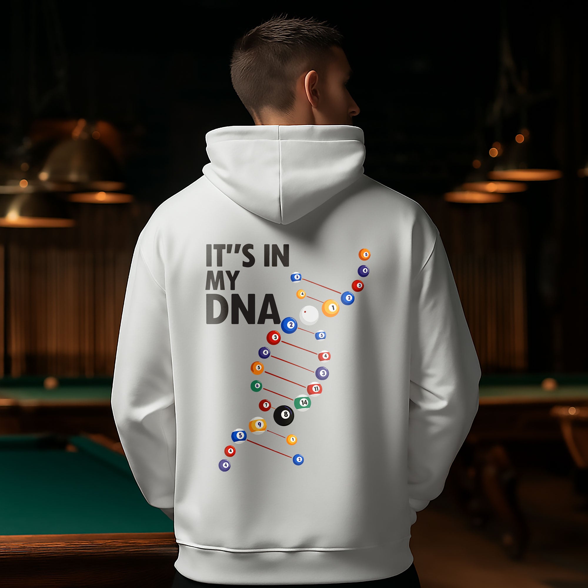 Billiard DNA Hoodie – Built for True Pool Players