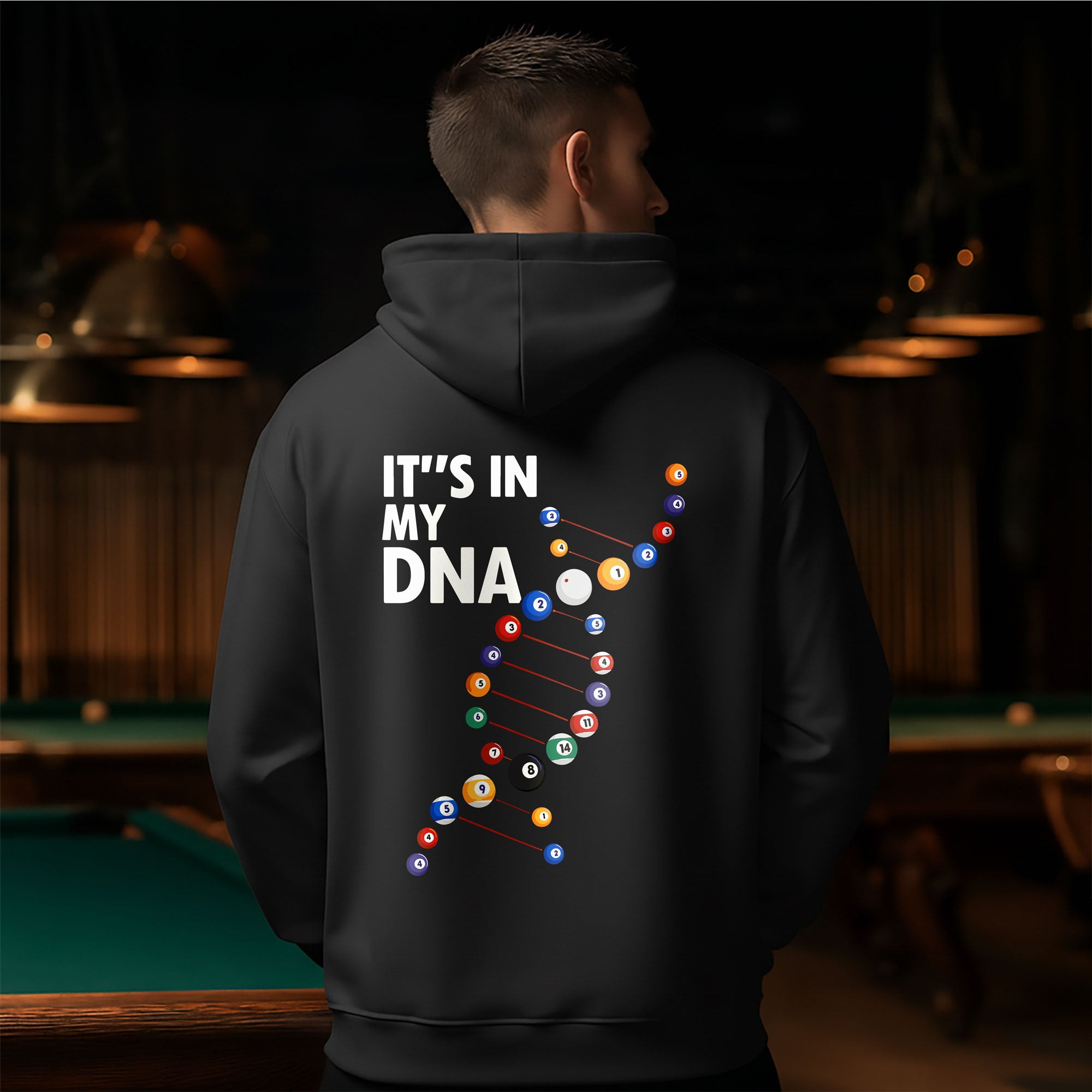 Billiard DNA Hoodie – Built for True Pool Players
