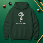 Billiard Girl Hoodie – Stylish Pool Lover Sweatshirt
