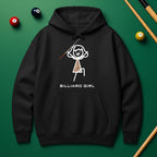 Billiard Girl Hoodie – Stylish Pool Lover Sweatshirt