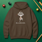 Billiard Girl Hoodie – Stylish Pool Lover Sweatshirt