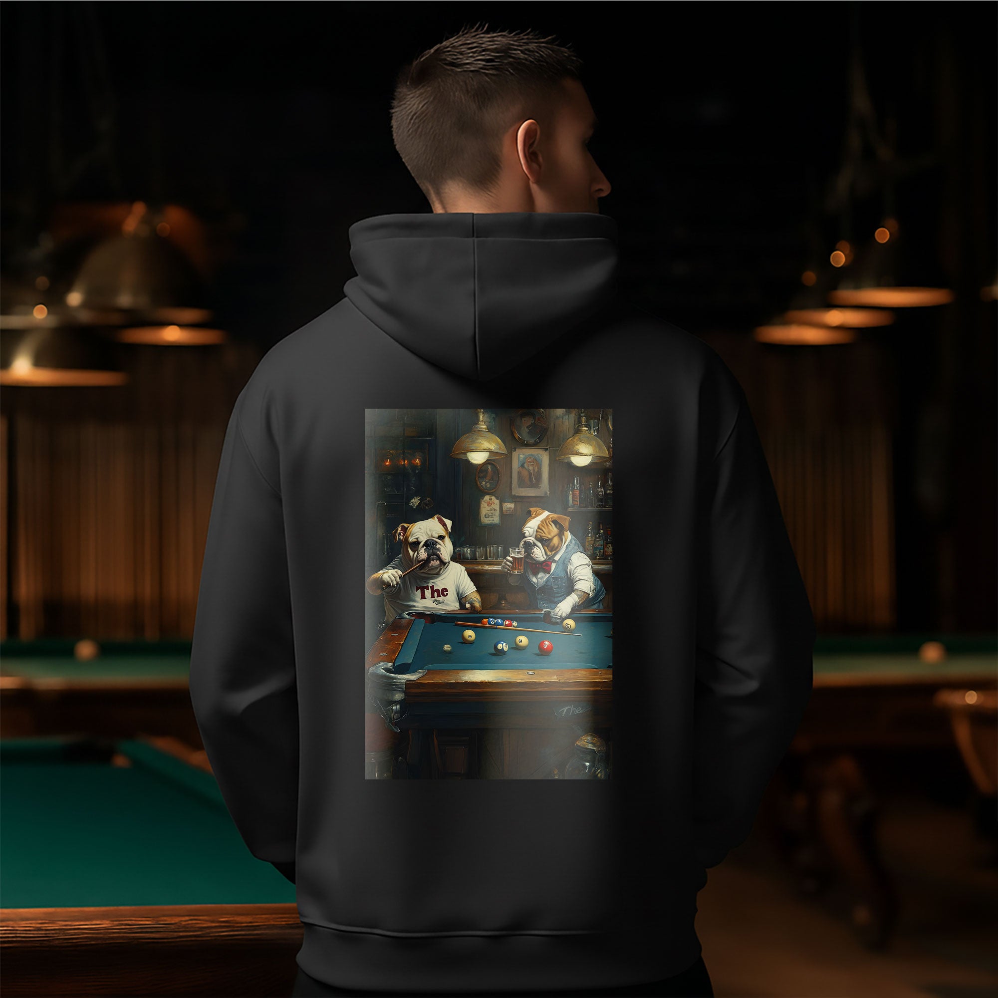 Billiard Vintage Hoodie – Classic Retro Pool Style