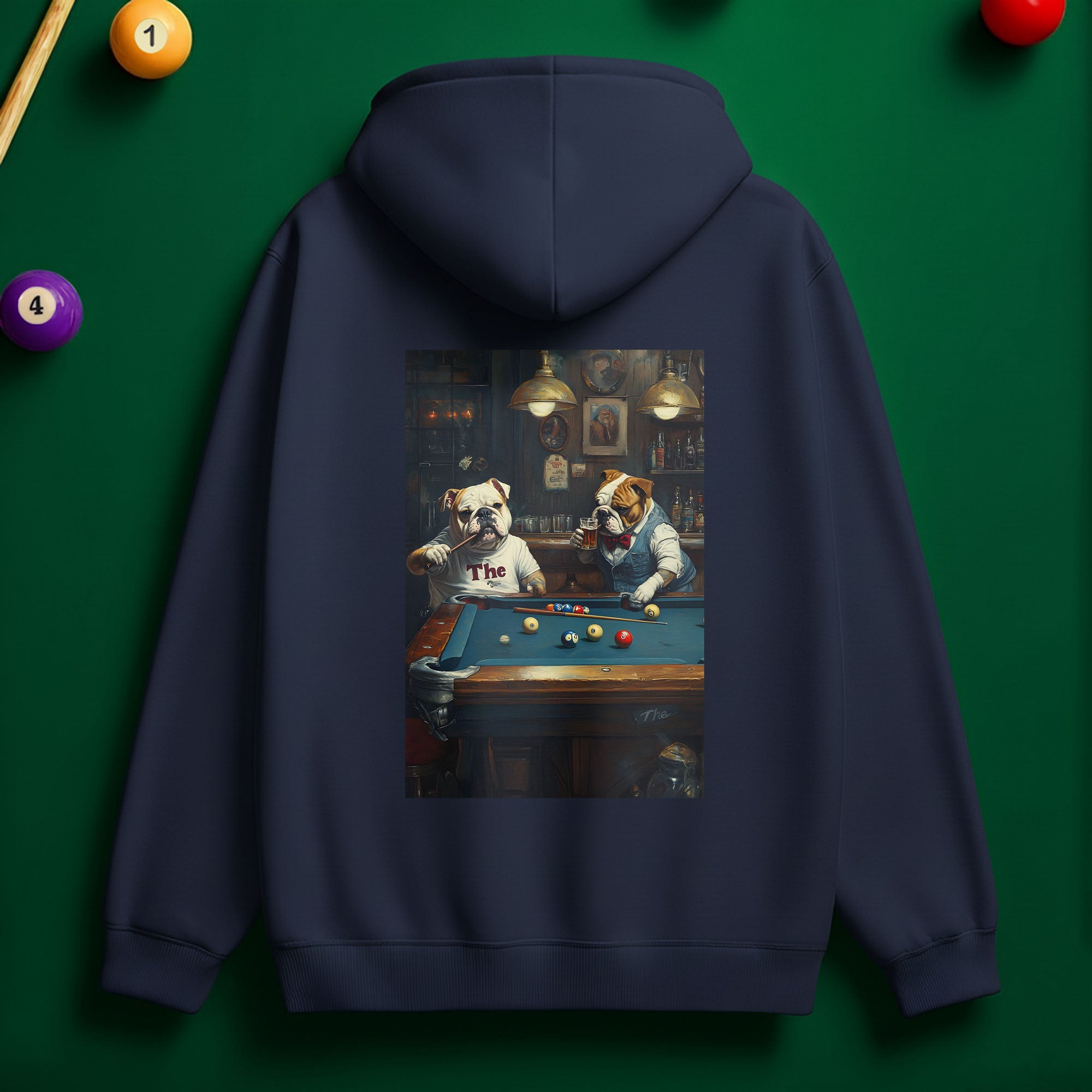 Billiard Vintage Hoodie – Classic Retro Pool Style
