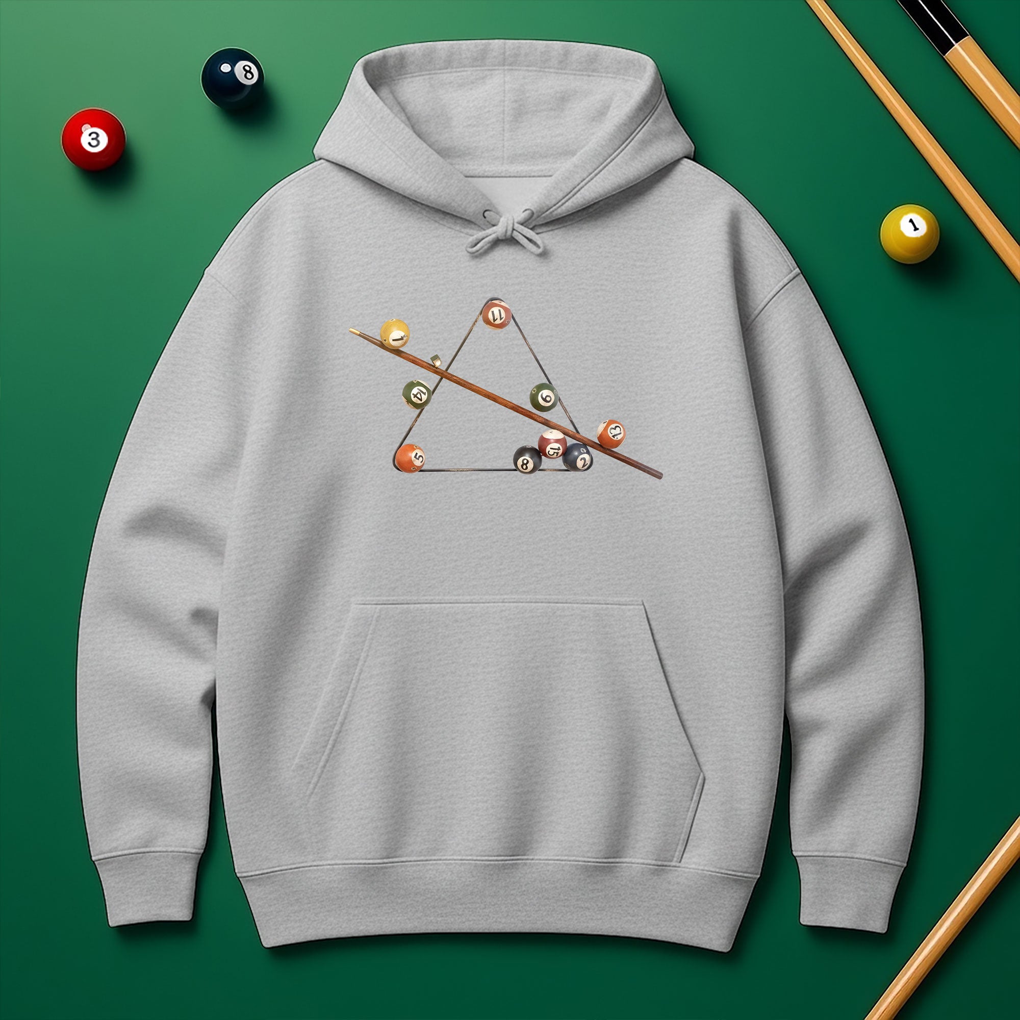 Billiard Vintage Hoodie – Classic Retro Pool Style