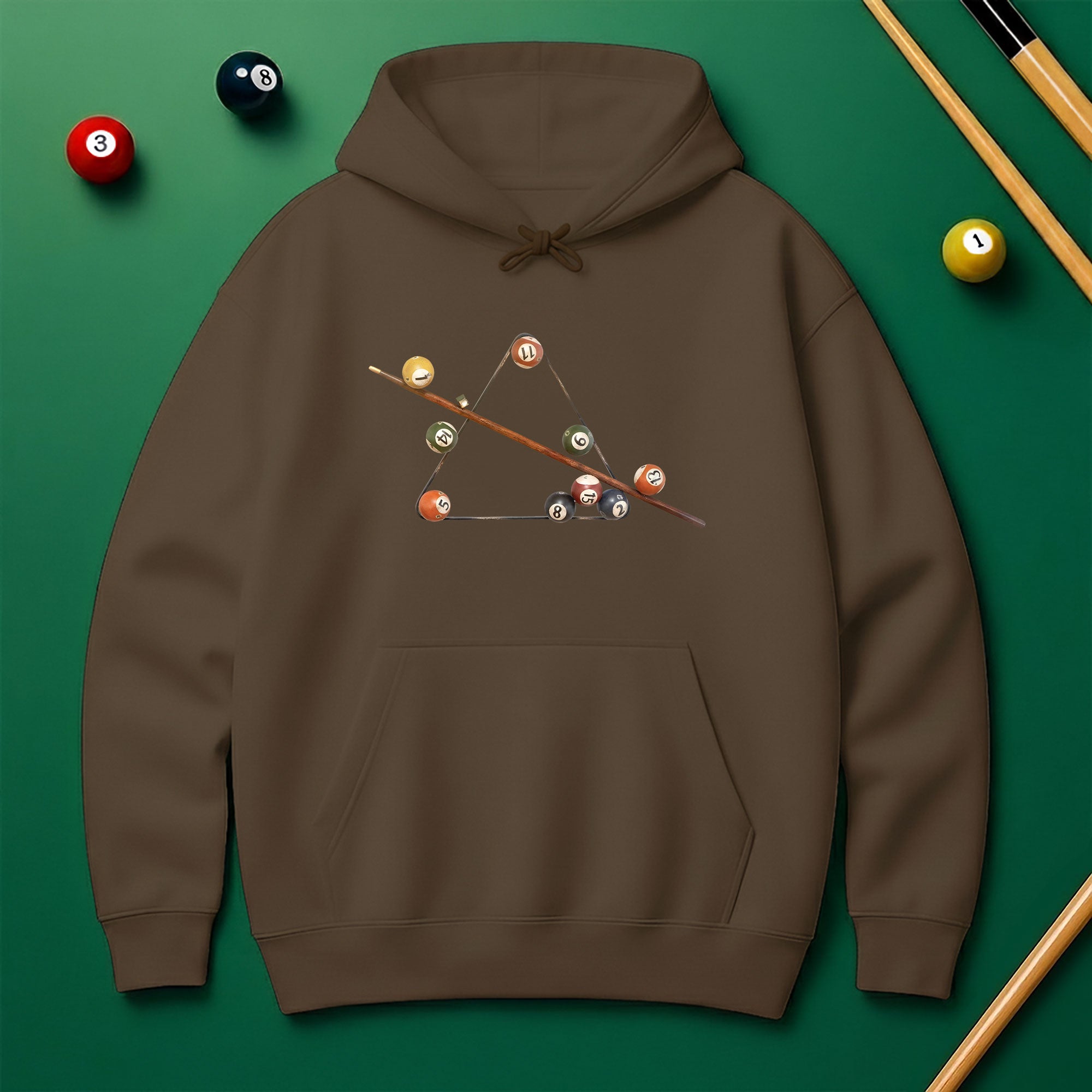 Billiard Vintage Hoodie – Classic Retro Pool Style