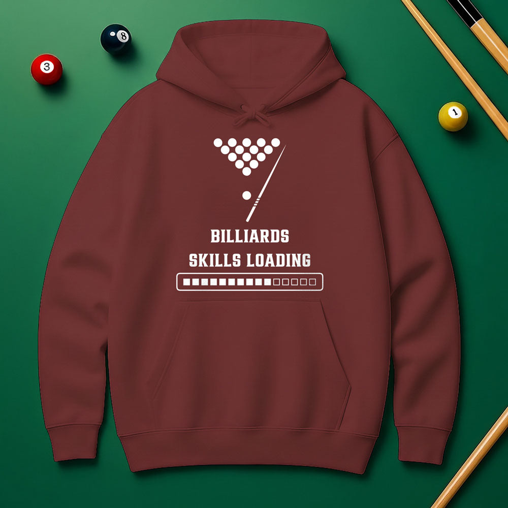 “Billiards Skills Loading” Hoodie