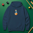 Billiards Snowman & Tree Stack Hoodie