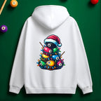 Billiards Snowman & Tree Stack Hoodie