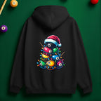 Billiards Snowman & Tree Stack Hoodie