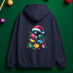 Billiards Snowman & Tree Stack Hoodie