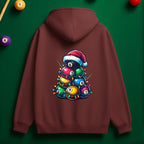 Billiards Snowman & Tree Stack Hoodie