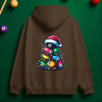 Billiards Snowman & Tree Stack Hoodie