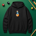 Billiards Snowman & Tree Stack Hoodie
