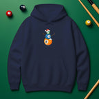 Billiards Snowman & Tree Stack Hoodie