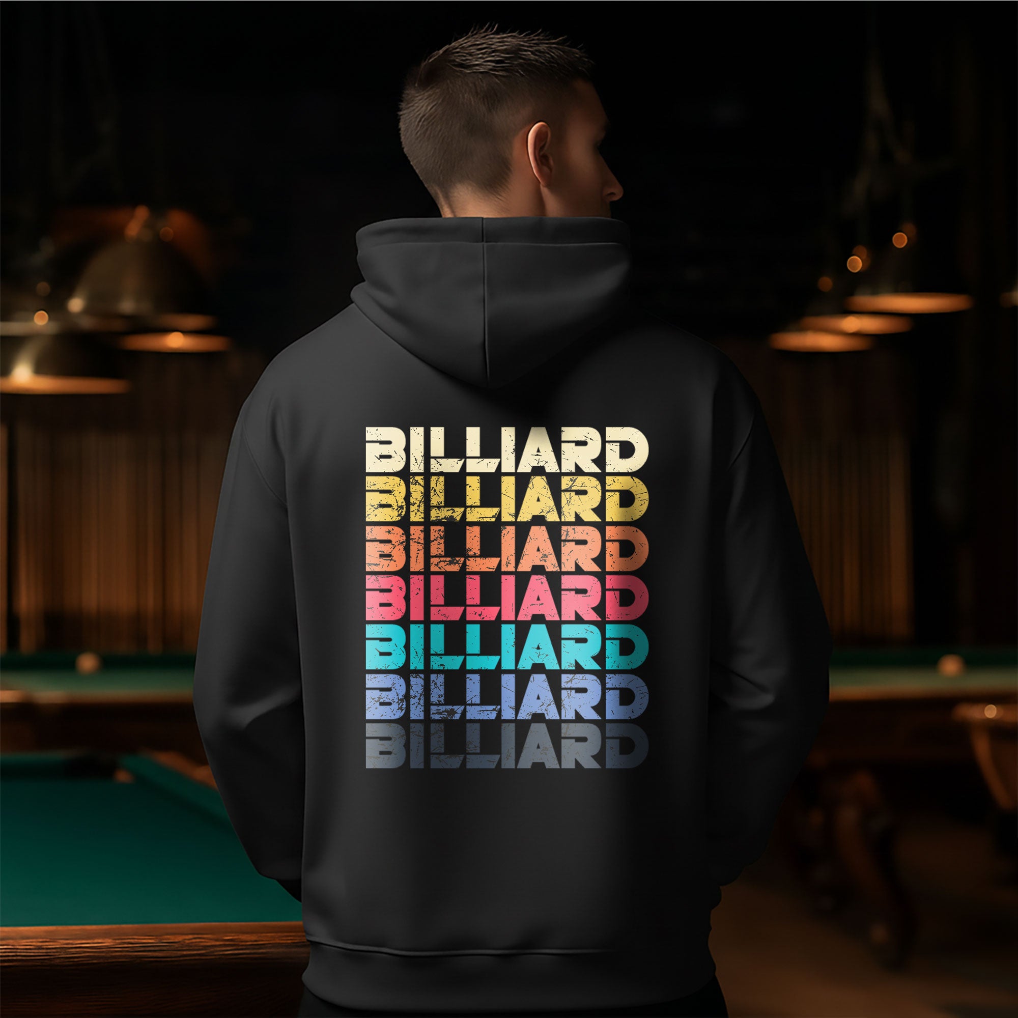 Colorful Billiard Hoodie – Vibrant Style for Pool Lovers