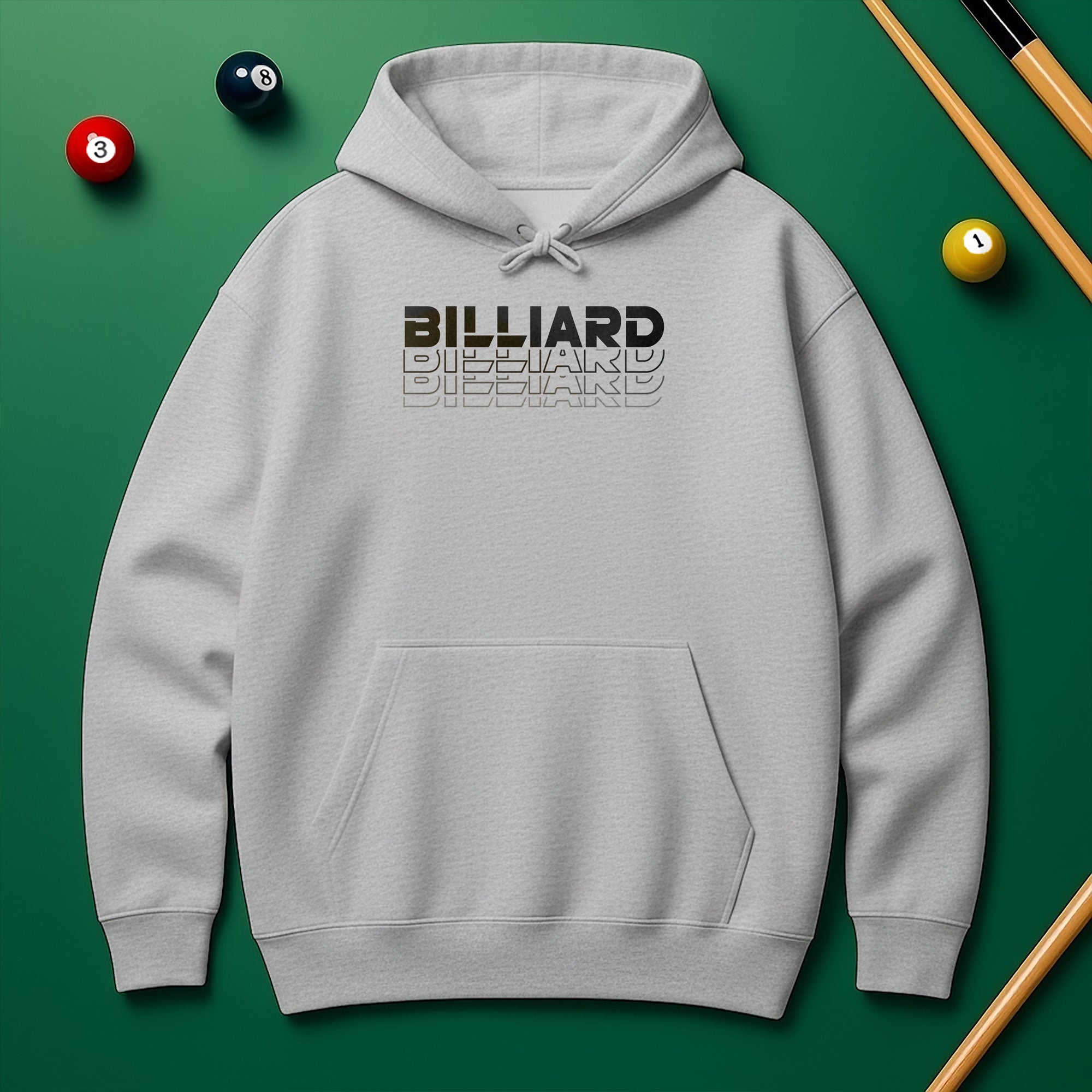 Colorful Billiard Hoodie – Vibrant Style for Pool Lovers