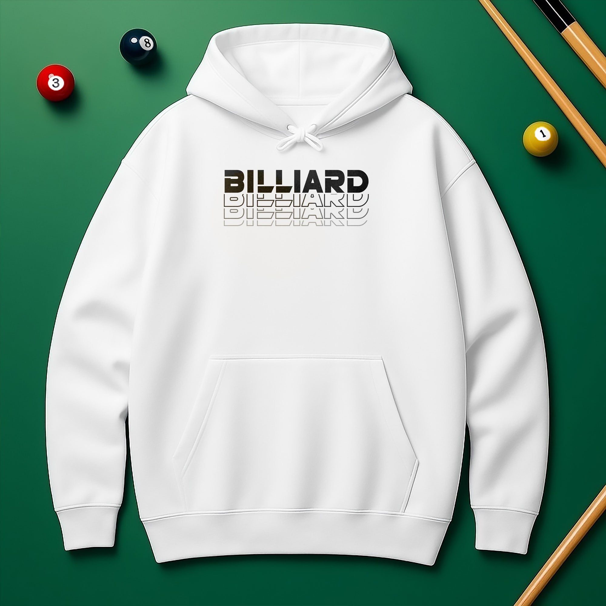 Colorful Billiard Hoodie – Vibrant Style for Pool Lovers