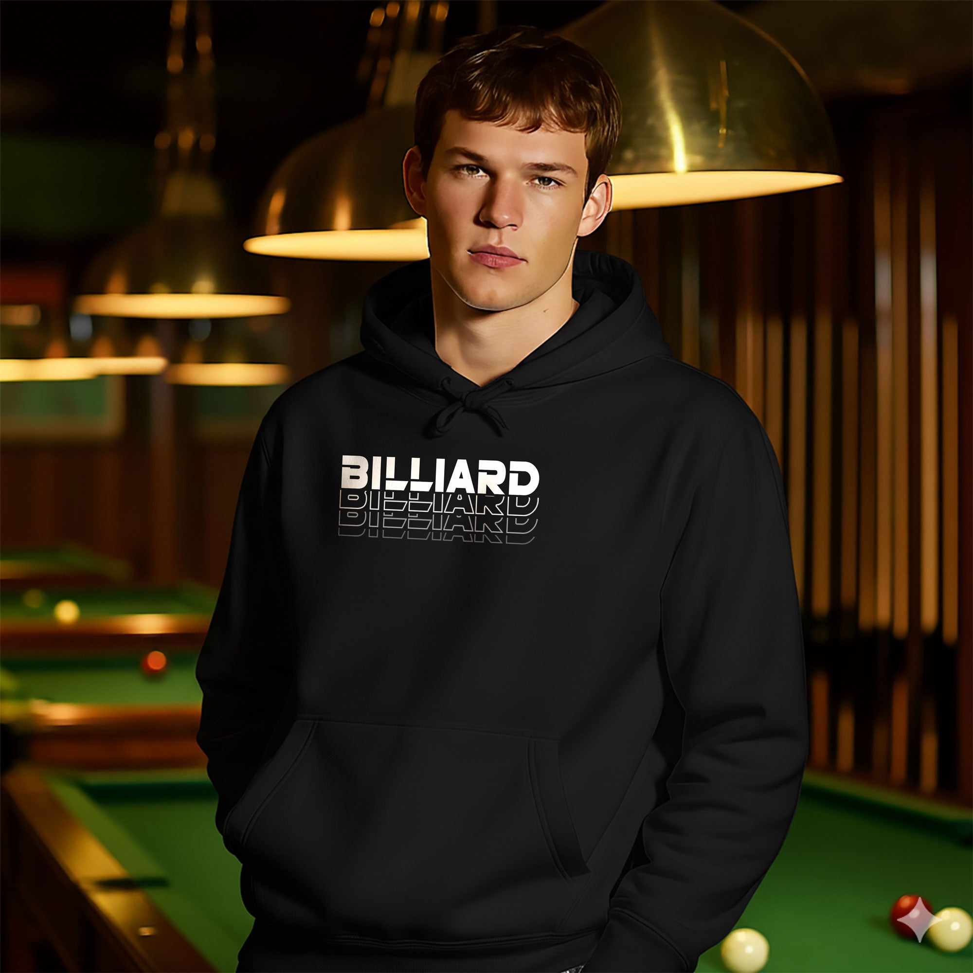 Colorful Billiard Hoodie – Vibrant Style for Pool Lovers