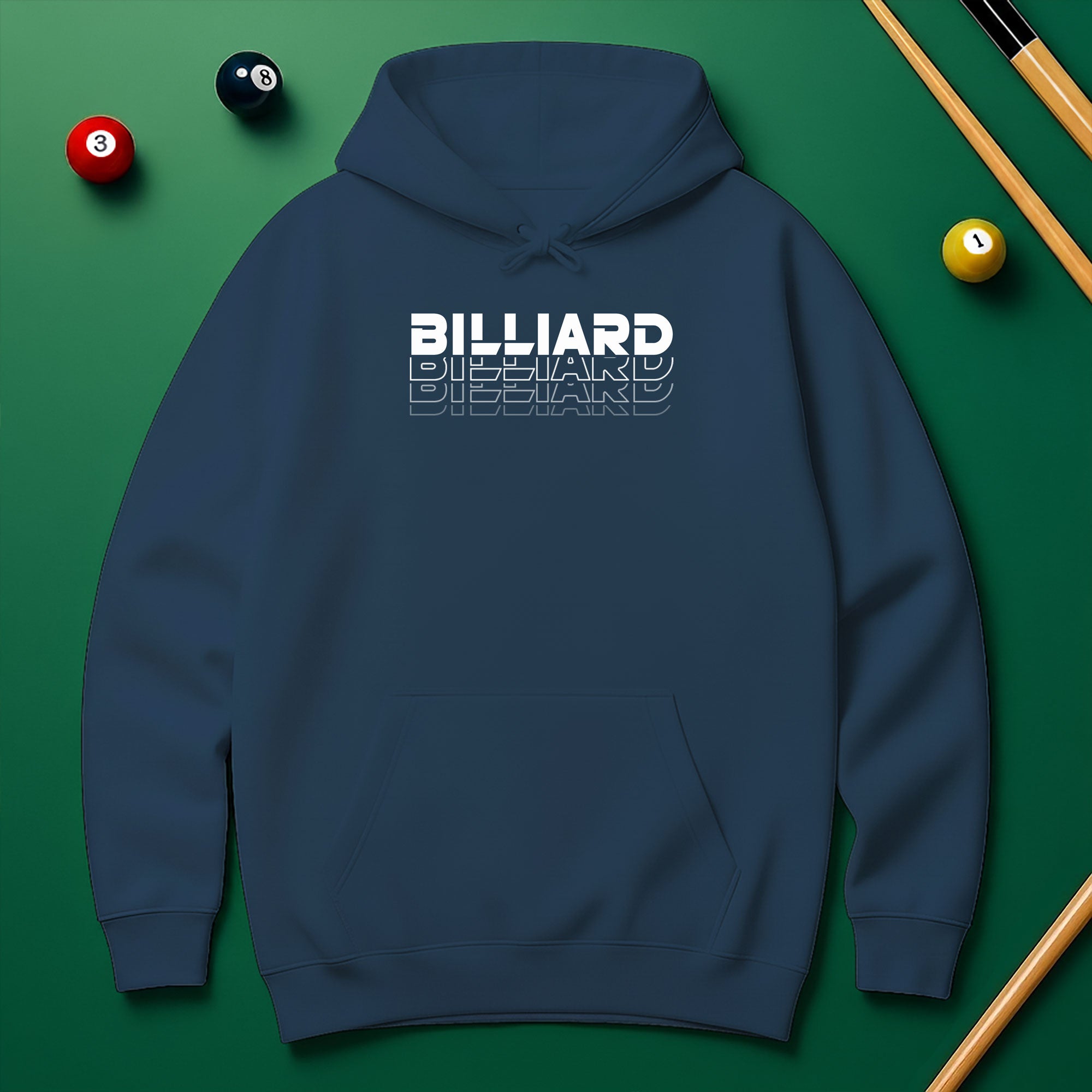 Colorful Billiard Hoodie – Vibrant Style for Pool Lovers