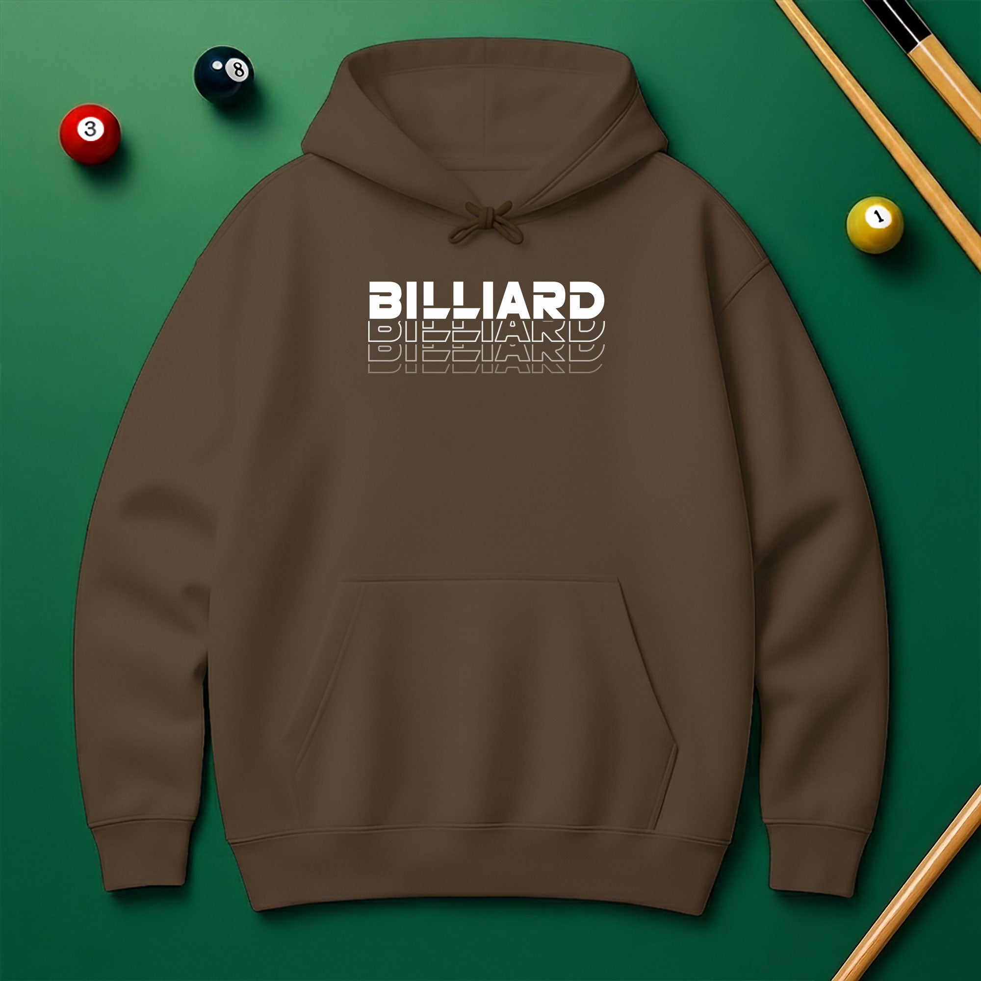 Colorful Billiard Hoodie – Vibrant Style for Pool Lovers