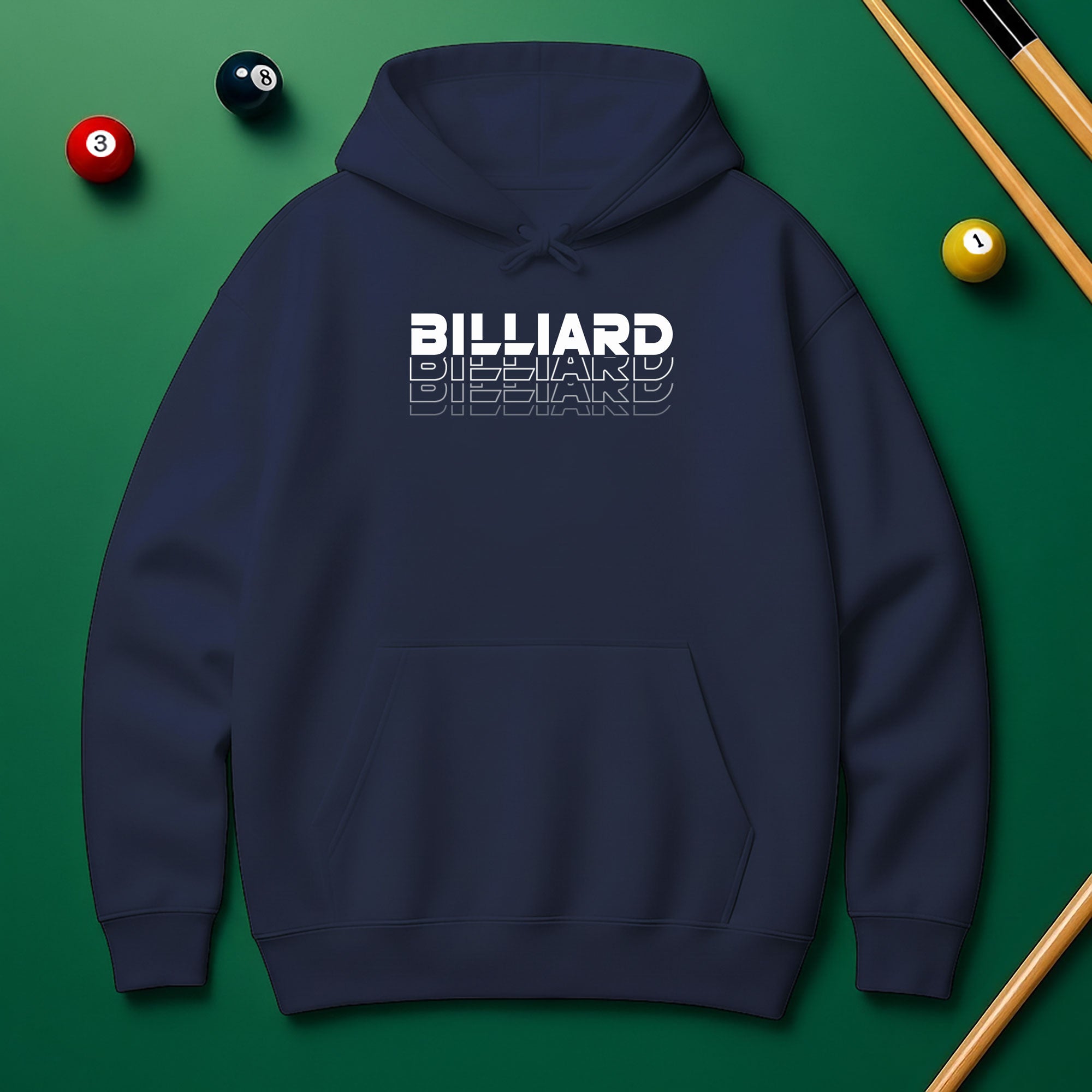 Colorful Billiard Hoodie – Vibrant Style for Pool Lovers
