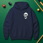 Custom Team Name Skull Billiards Hoodie