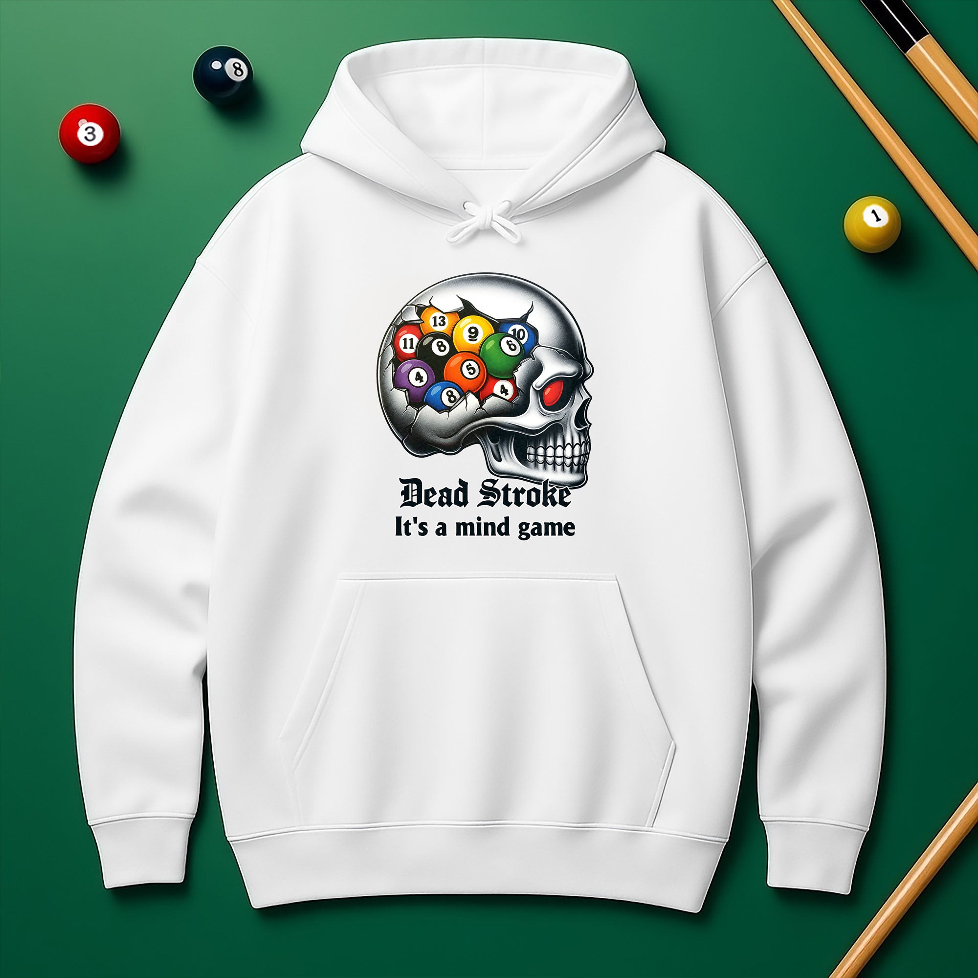 Dead Stroke Hoodie – For Serious Pool Players
