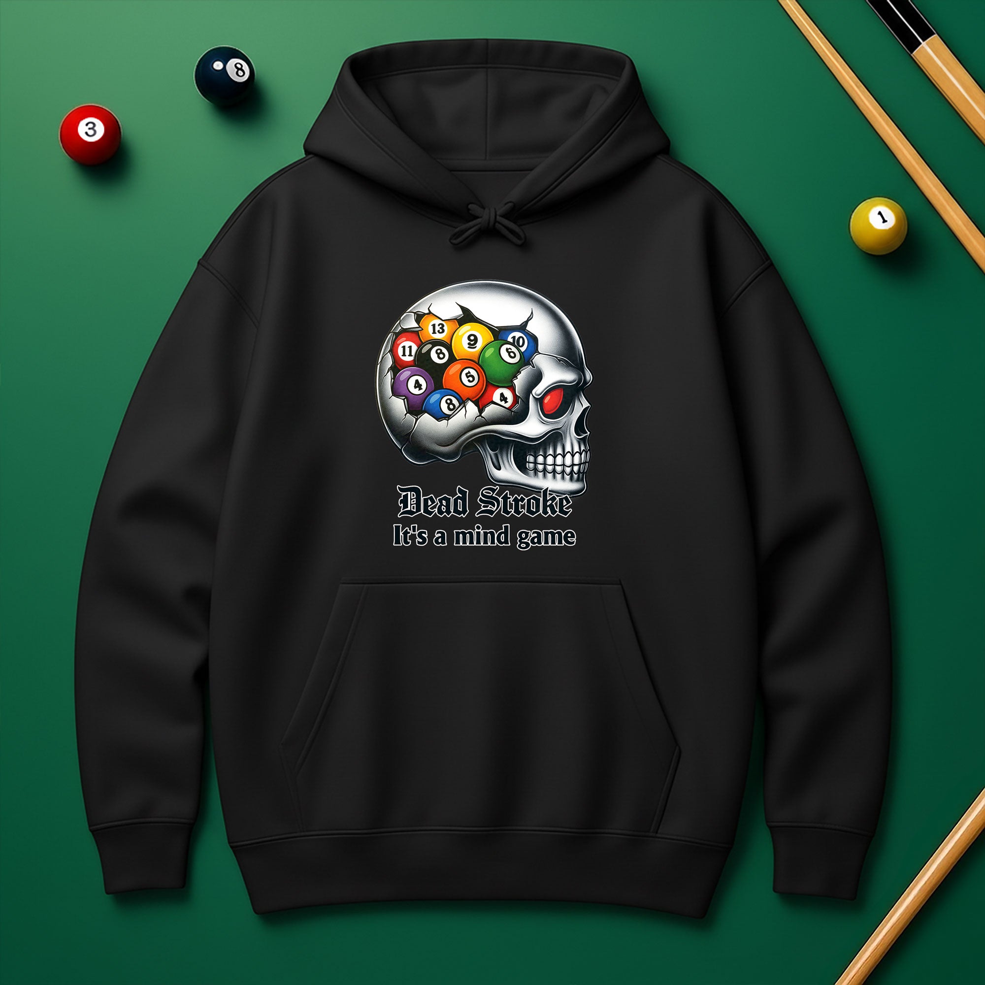 Dead Stroke Hoodie – For Serious Pool Players