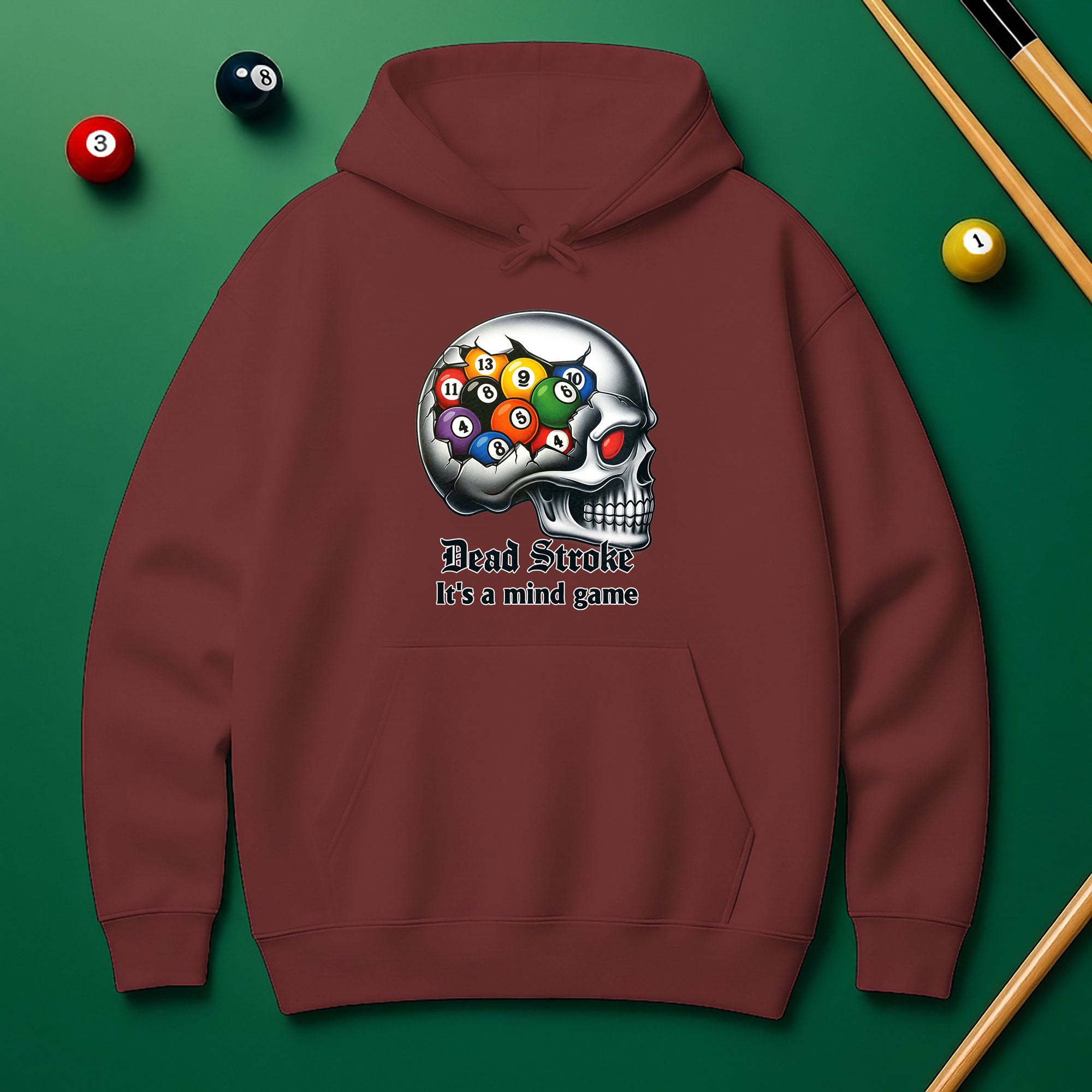 Dead Stroke Hoodie – For Serious Pool Players