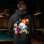 Fire Pool Balls Hoodie
