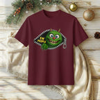 Funny EW PEOPLE Zipper Face Tee